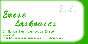 emese laskovics business card